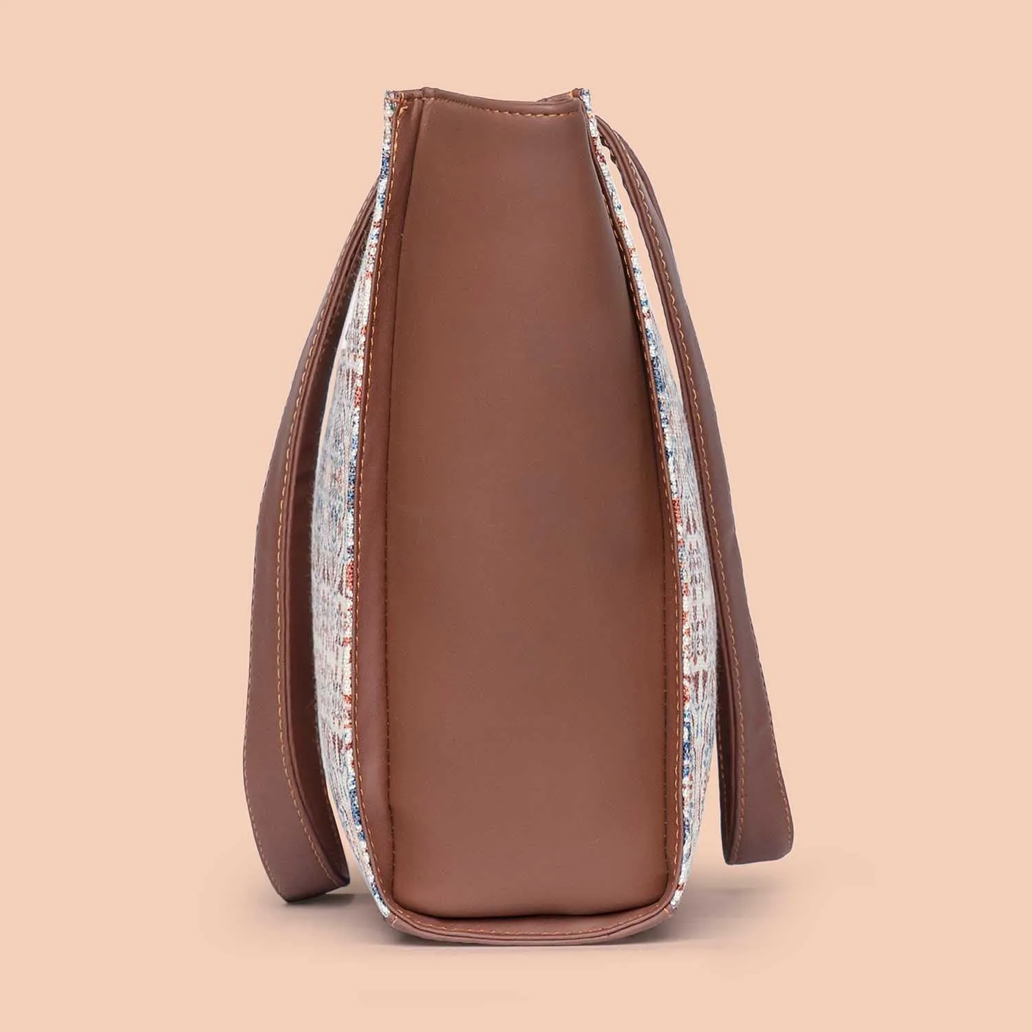 Agra Floral Office Tote Bag