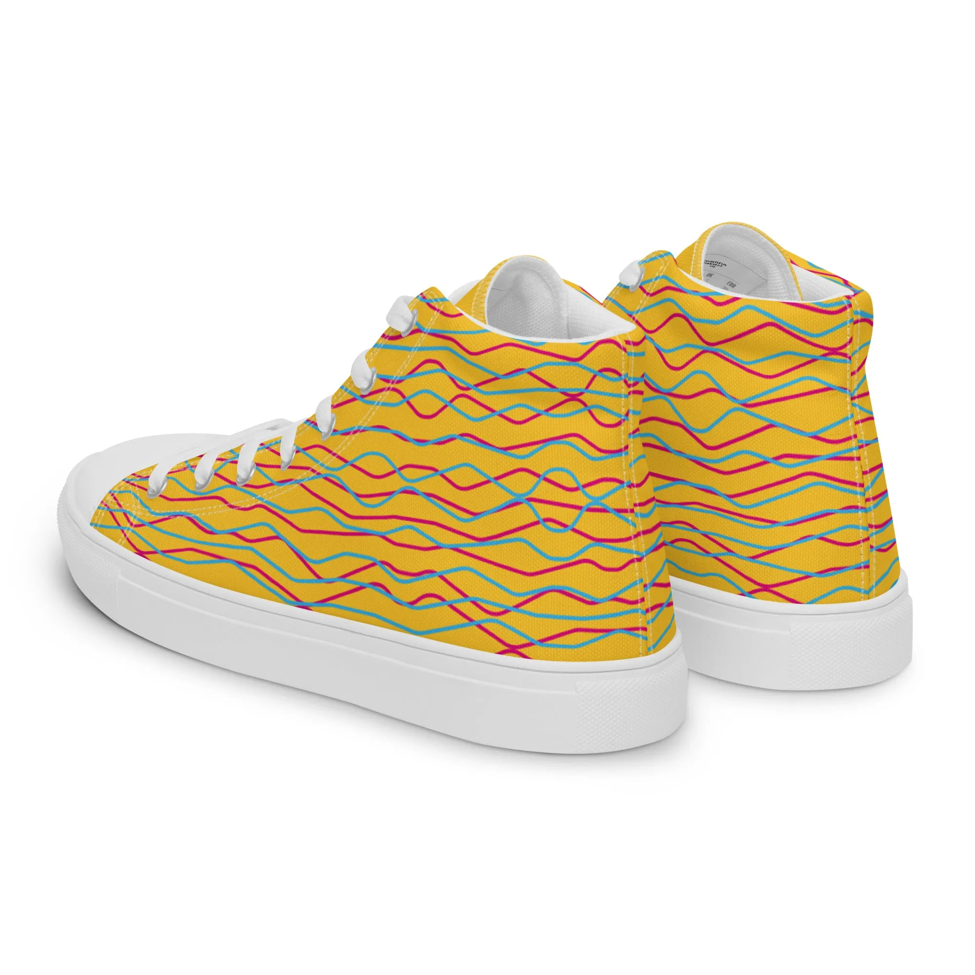 ALL IN Women’s high top canvas shoes