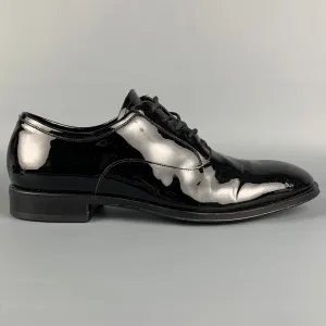 ALLEN EDMONDS Size 10 Black Leather La Scala Lace Up Shoes
