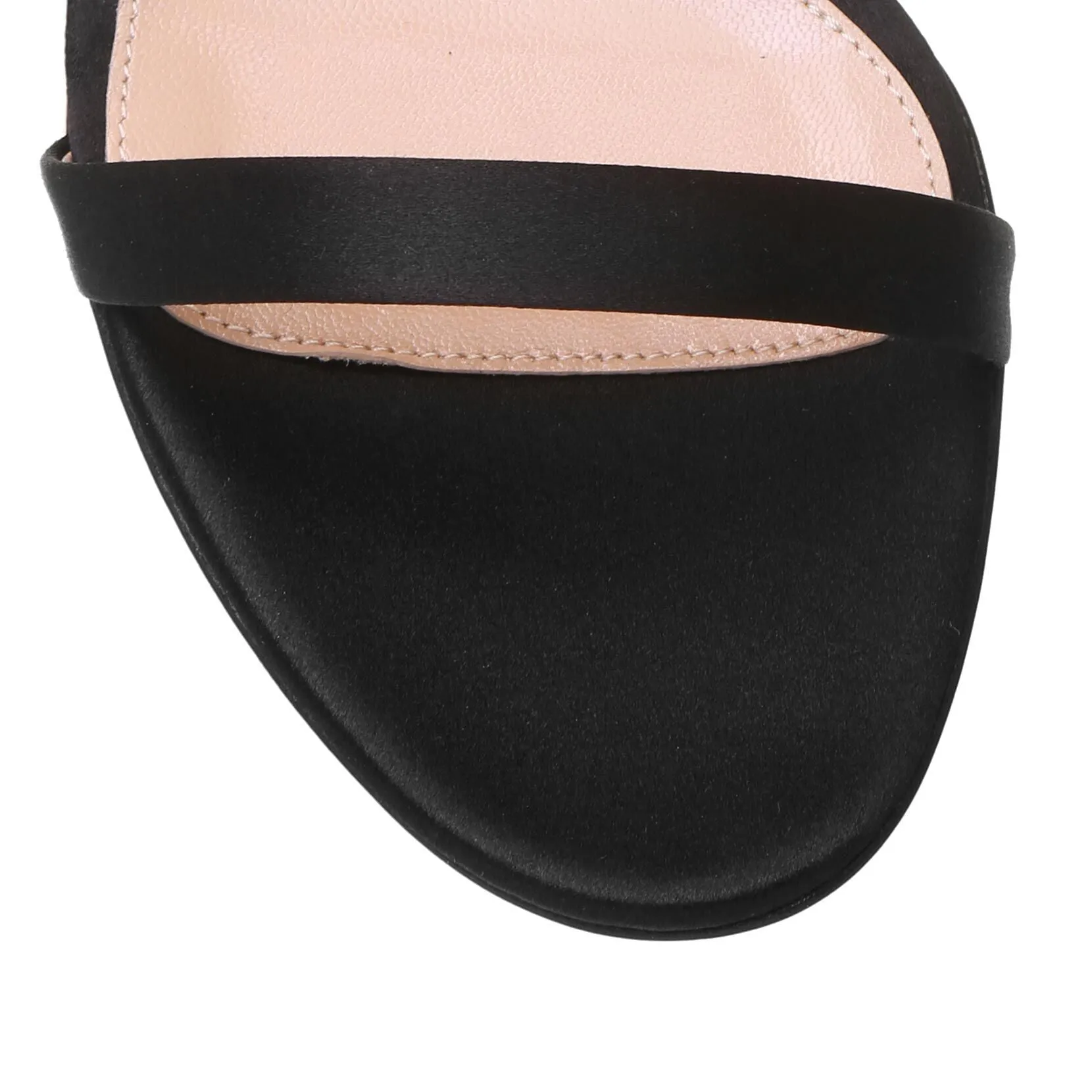 Ambrosia satin bow sandals