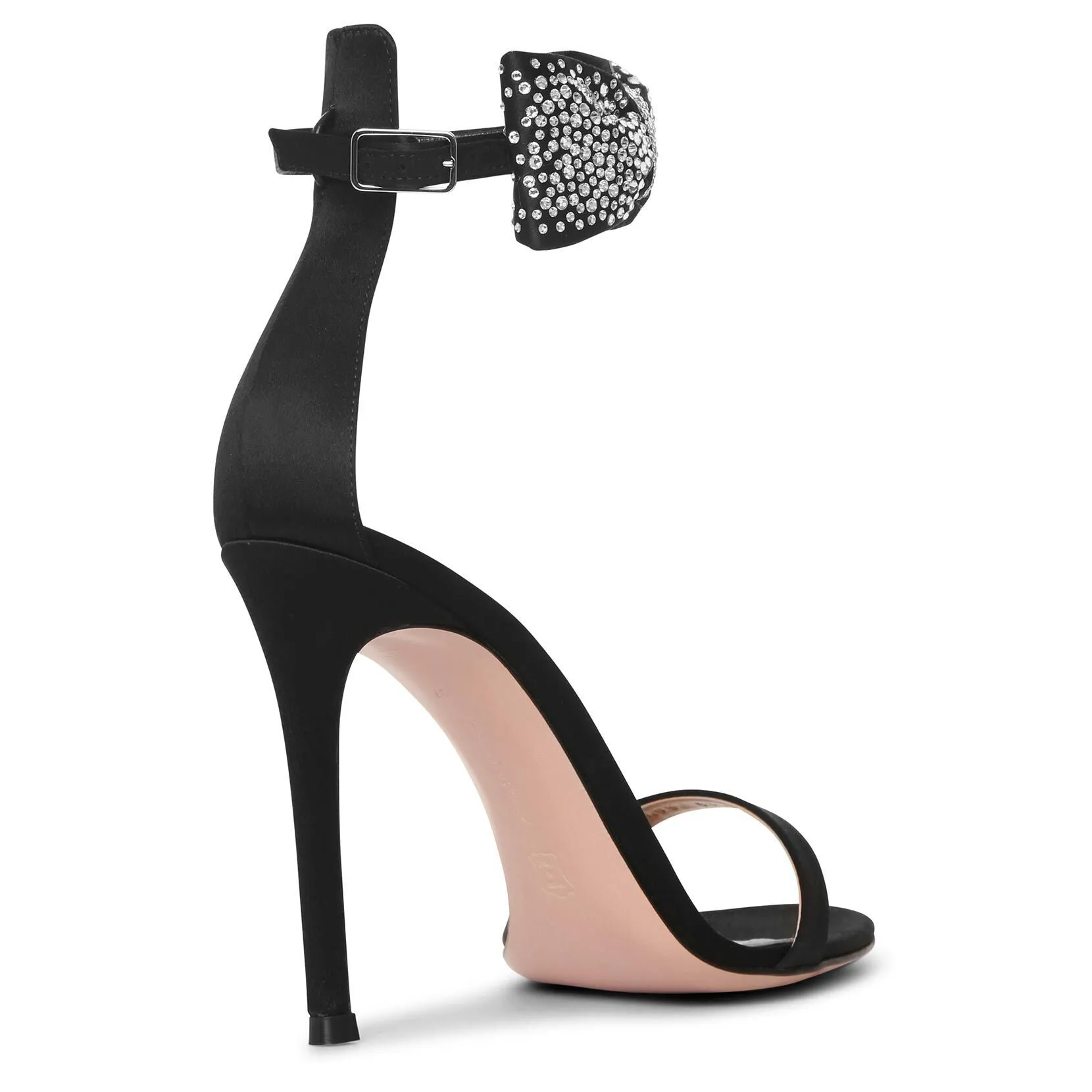 Ambrosia satin bow sandals