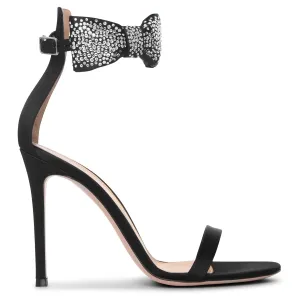 Ambrosia satin bow sandals
