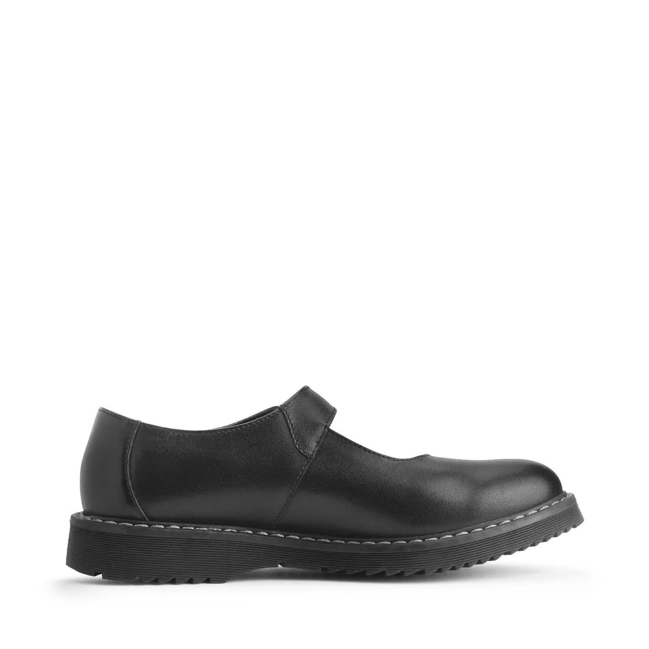 Angry Angels Girls Embrace School Shoe Black