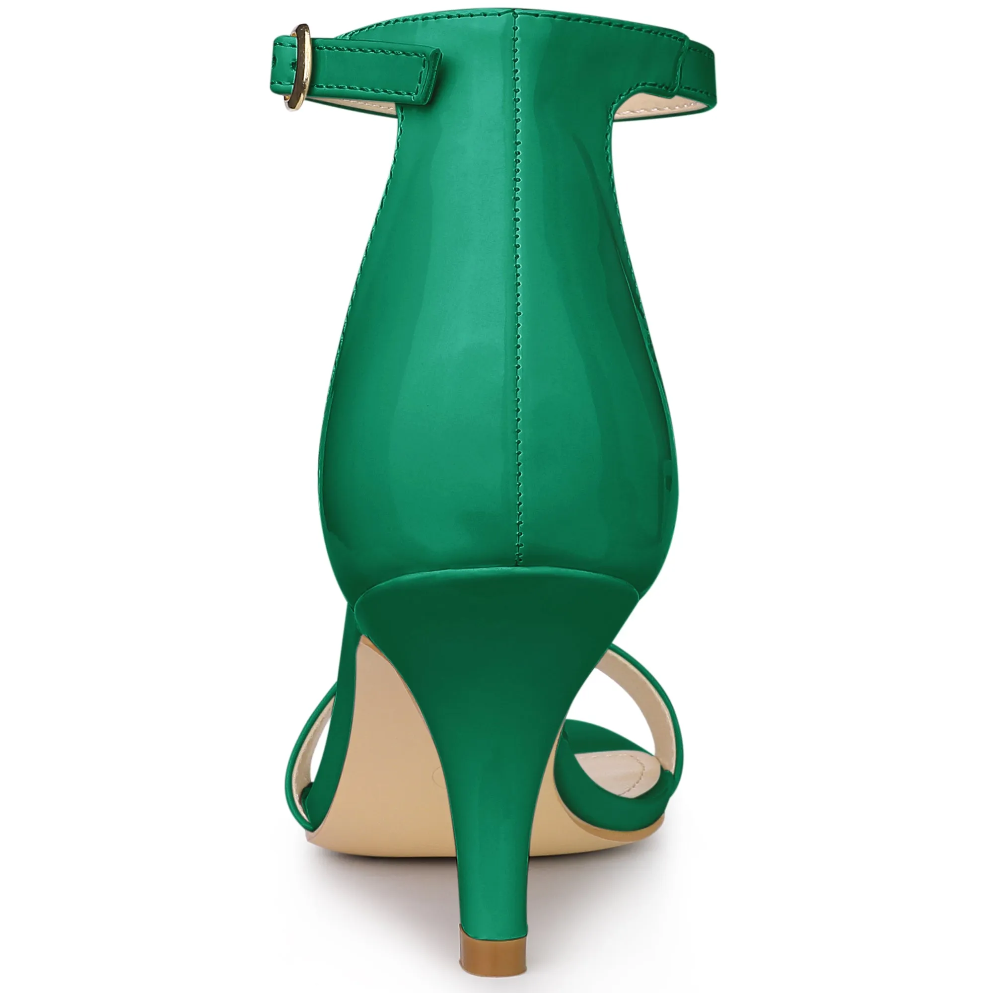 Ankle Strap High Heel Open Toe Stiletto Heel Sandals
