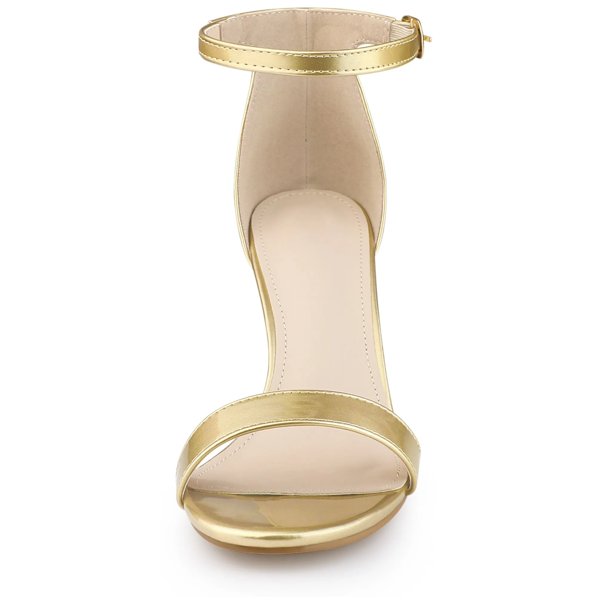 Ankle Strap High Heel Open Toe Stiletto Heel Sandals