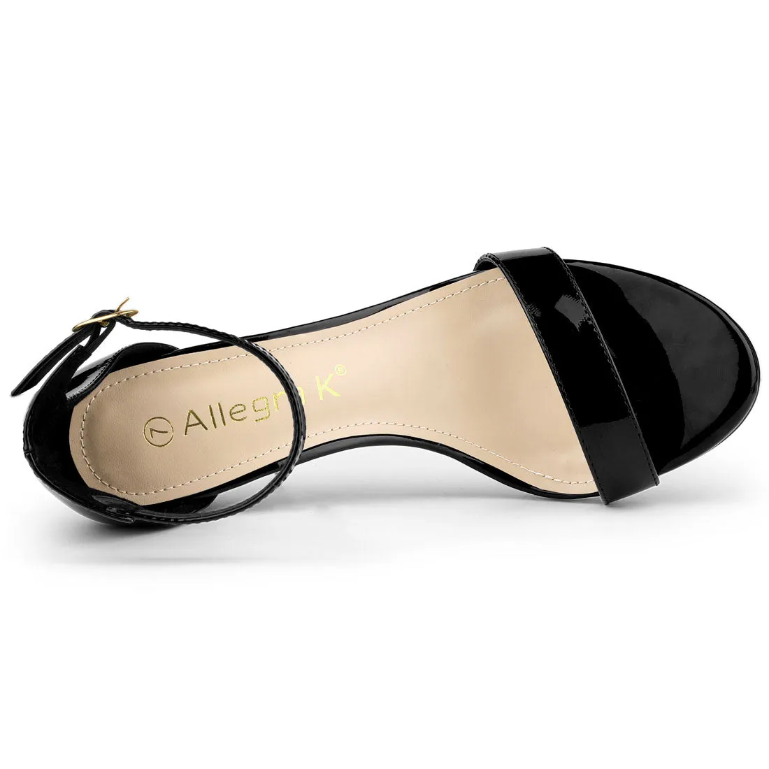 Ankle Strap High Heel Open Toe Stiletto Heel Sandals