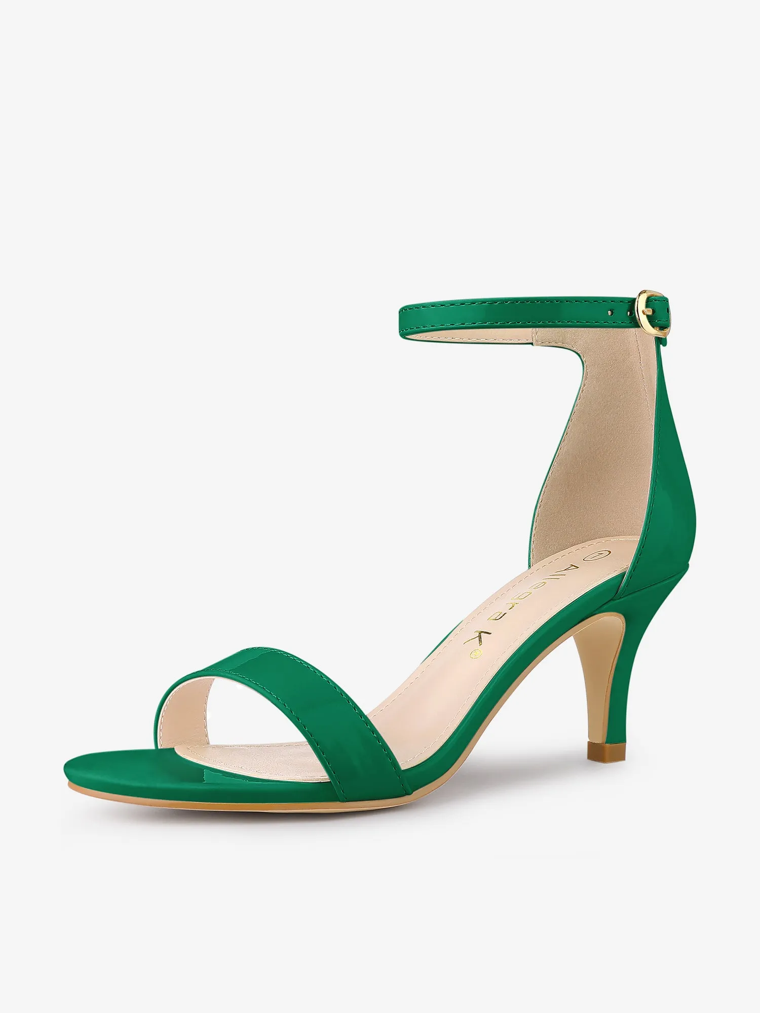 Ankle Strap High Heel Open Toe Stiletto Heel Sandals