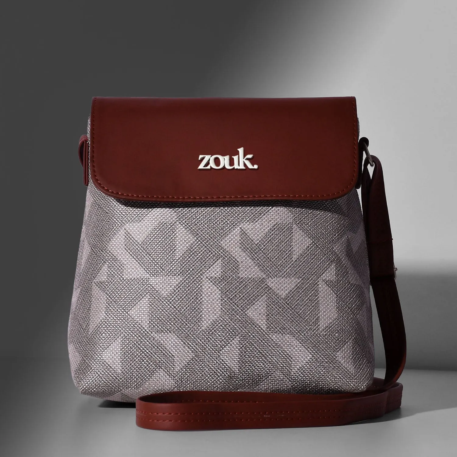 Aravalli Abstract Flap Sling Bag