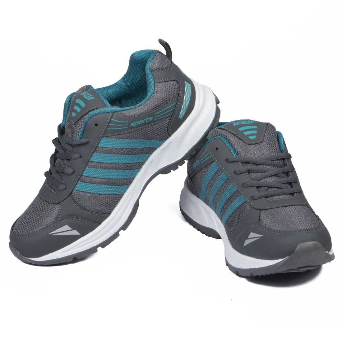 ASIAN Men's Wonder-13 Firozi Mesh Sports Running Shoes (Green) 7 UK