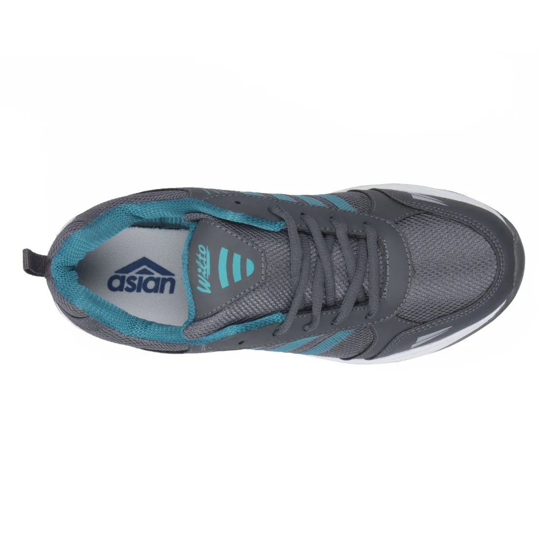 ASIAN Men's Wonder-13 Firozi Mesh Sports Running Shoes (Green) 7 UK