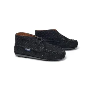 Atlanta Mocassin Black Galaxy Bootie 073