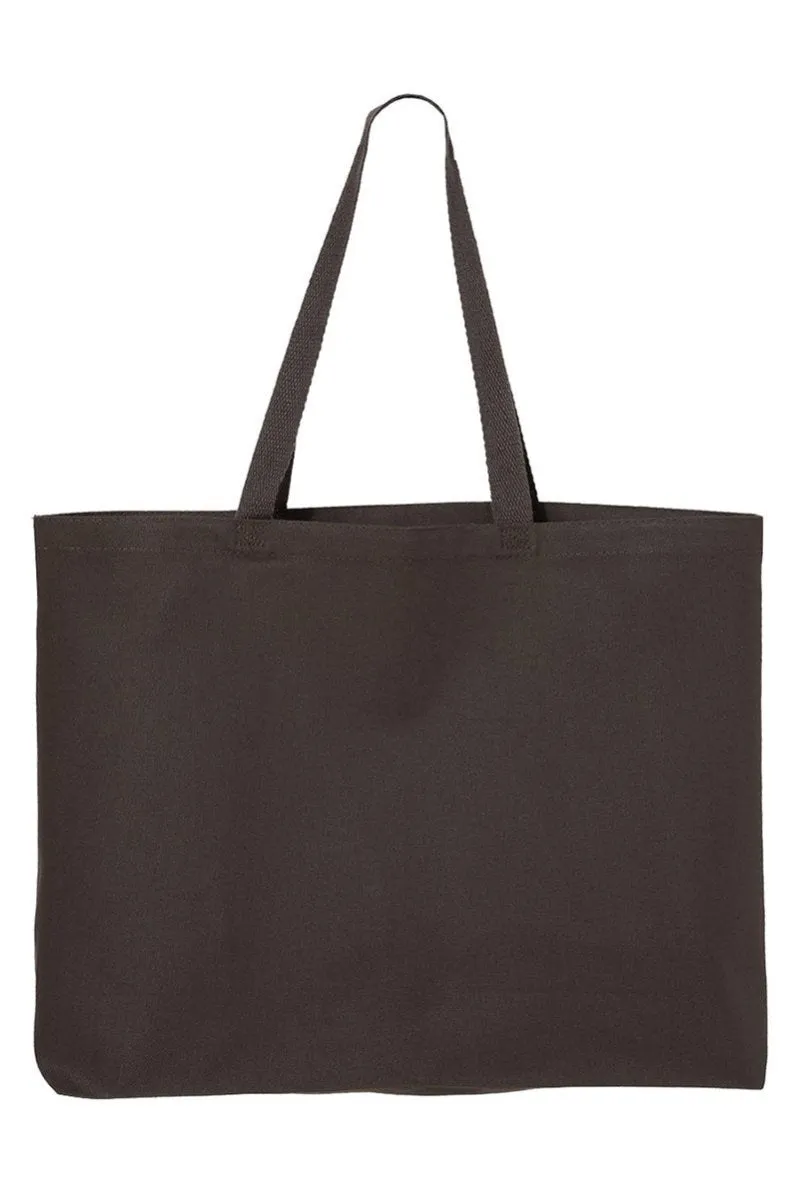 Balling Bow Canvas Jumbo Tote