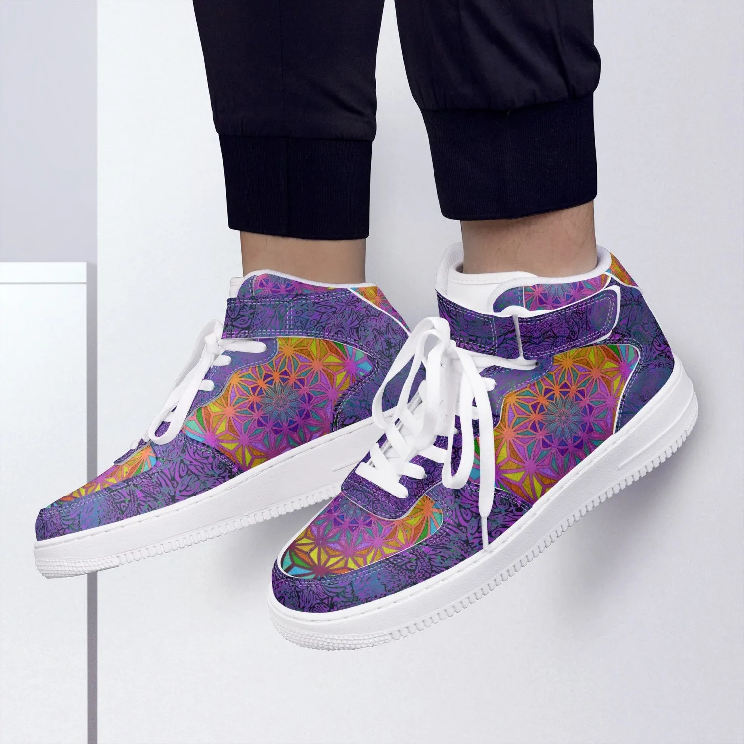 Birth of a Flower High-Top Sneakers