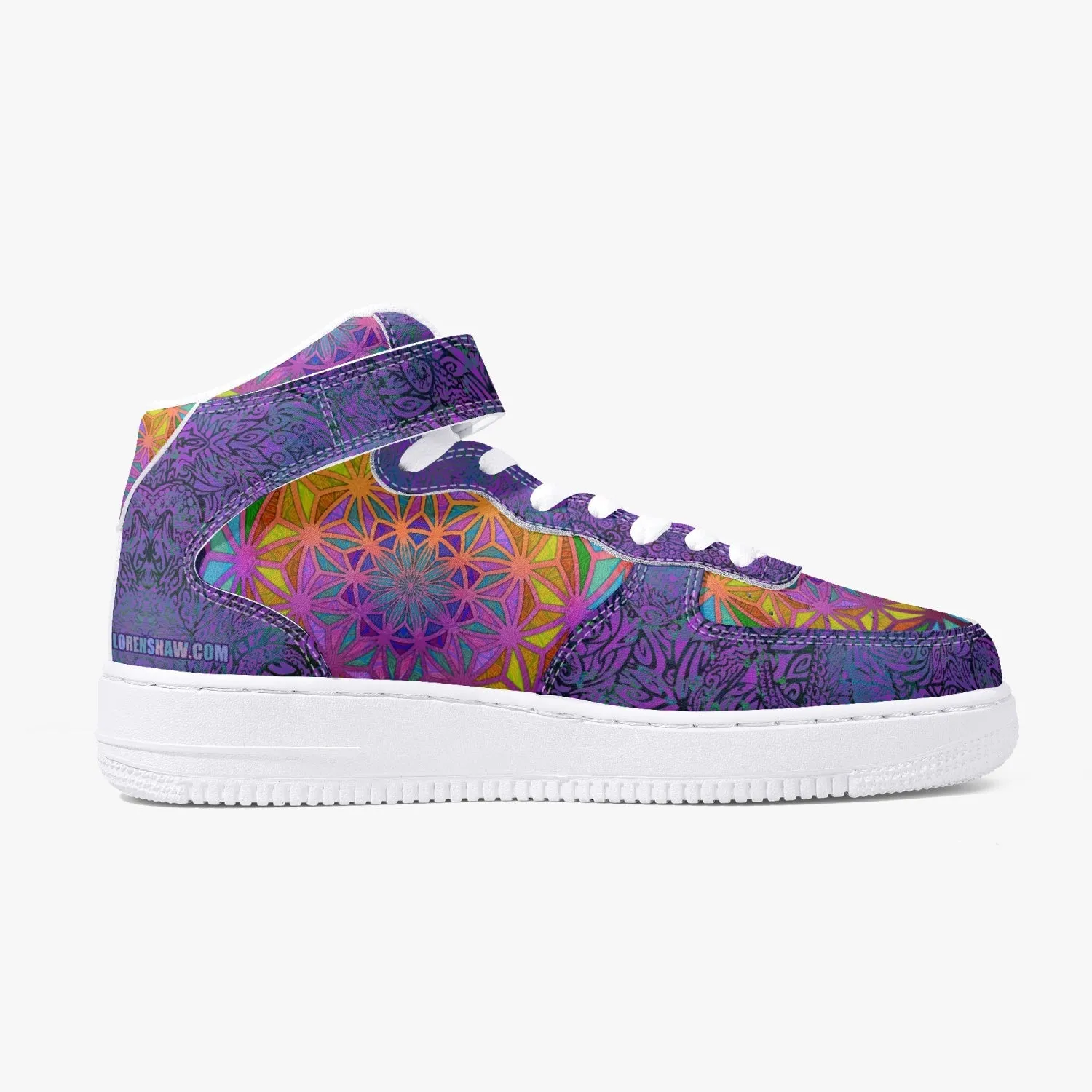 Birth of a Flower High-Top Sneakers