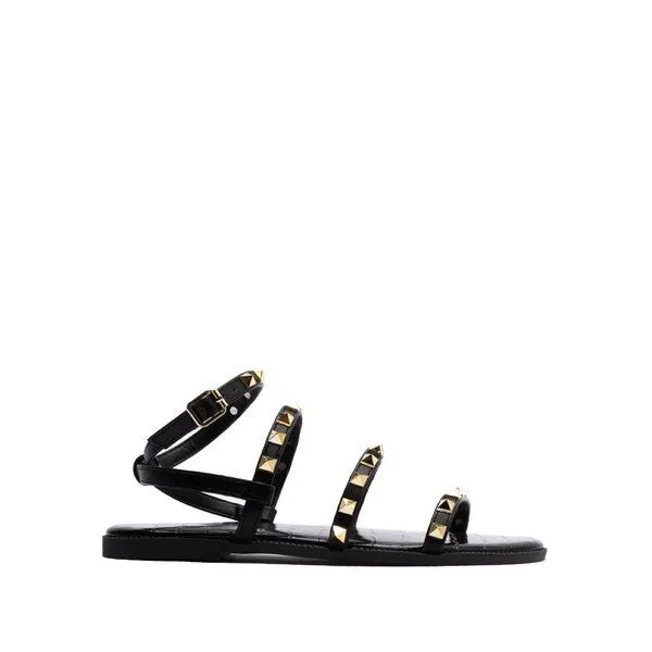 Black Strappy Sandal