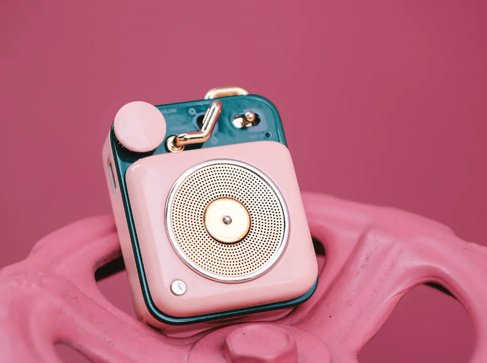 Button Mini Portable Wireless Bluetooth Speaker