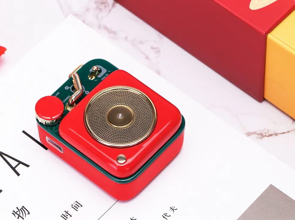 Button Mini Portable Wireless Bluetooth Speaker