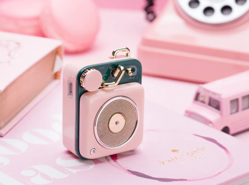 Button Mini Portable Wireless Bluetooth Speaker