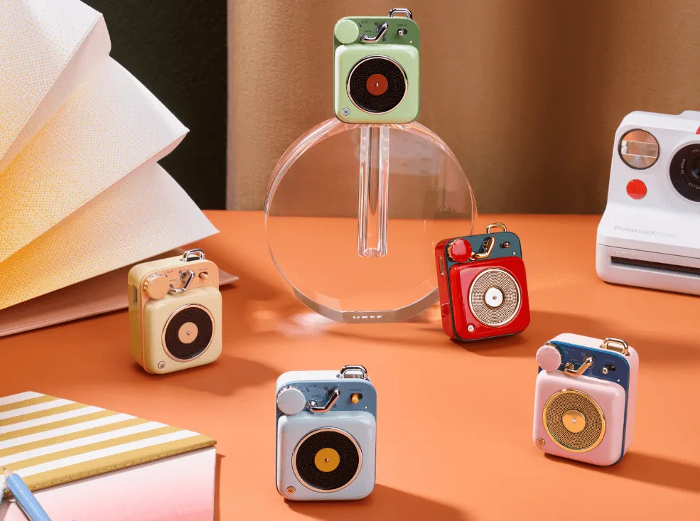 Button Mini Portable Wireless Bluetooth Speaker