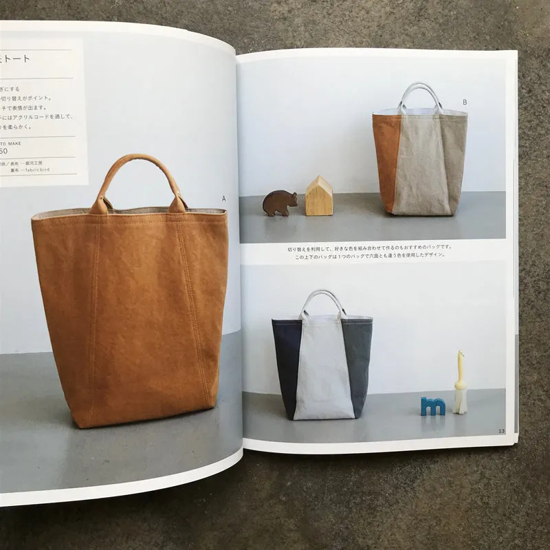 Canvas bags that grow with you | 使って育てる 帆布のバッグ