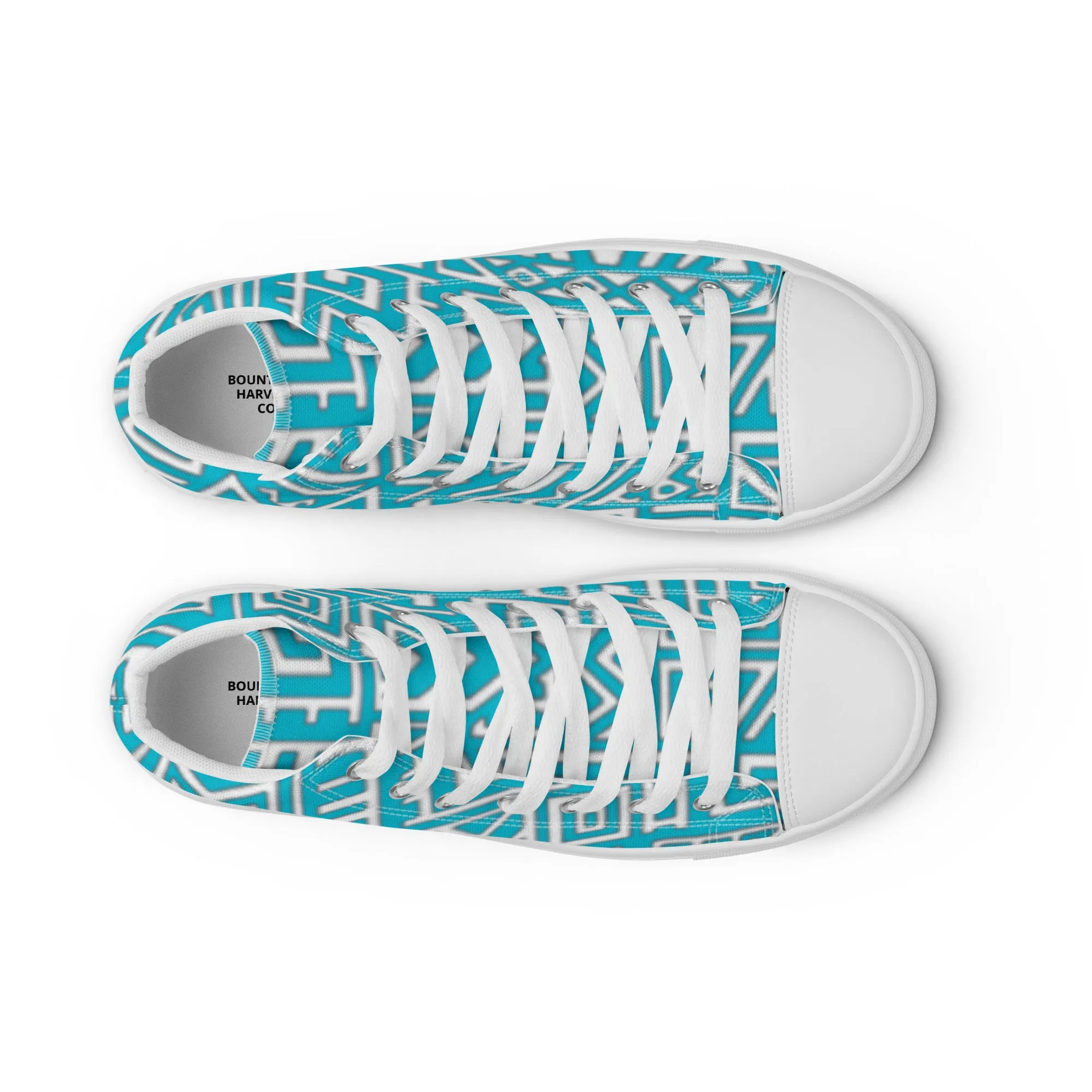 CARIBBEAN Women’s high top canvas shoes