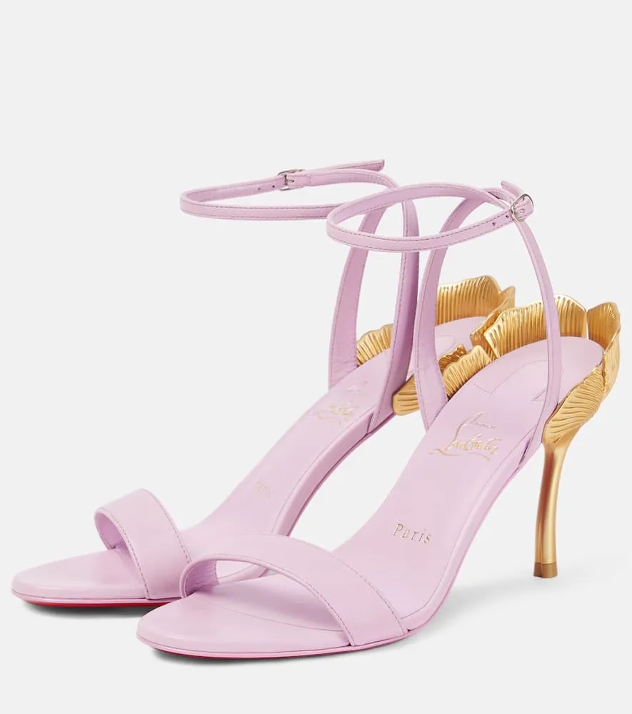 Christian Louboutin Ginko Girl leather sandals
