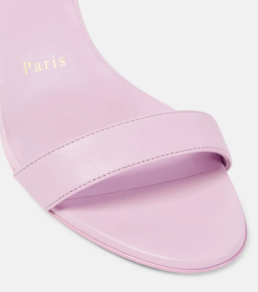 Christian Louboutin Ginko Girl leather sandals