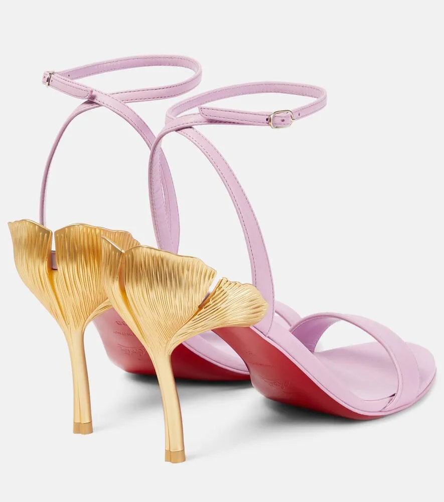 Christian Louboutin Ginko Girl leather sandals