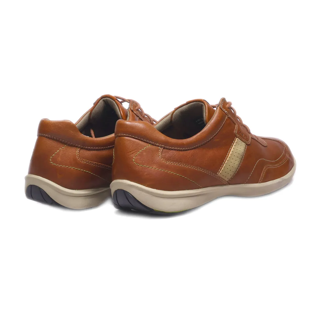 Clarks Wave Casual Lace Ups Leather Brown Colour For Men
