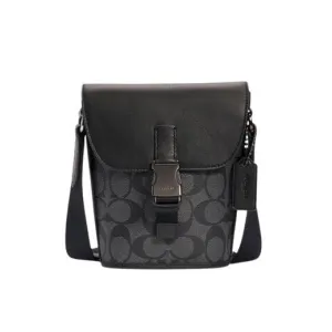 COACH Signature Track Small Flap Crossbody C3134