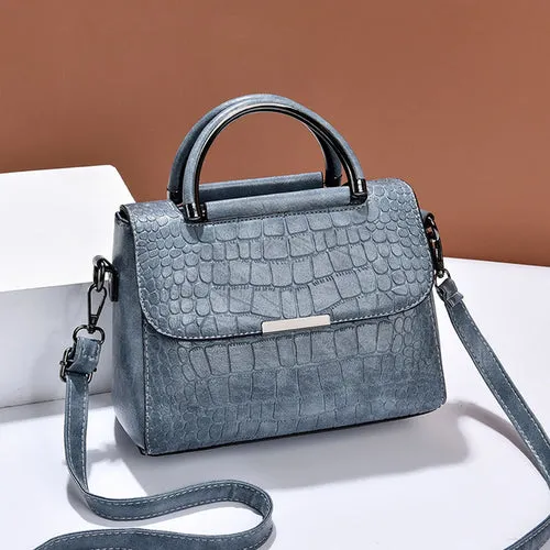 Crocodile Vintage Crossbody Bag