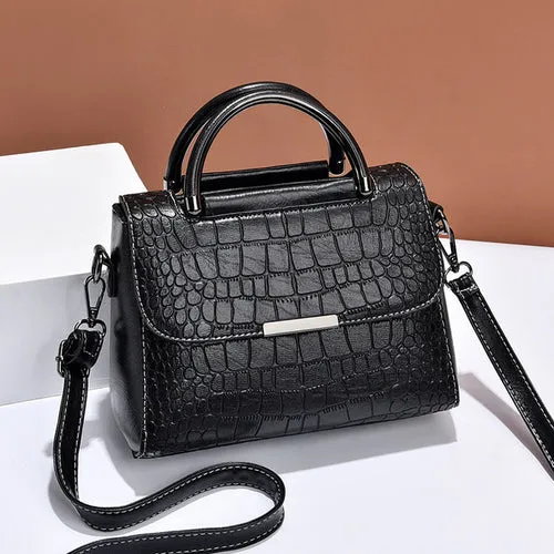 Crocodile Vintage Crossbody Bag