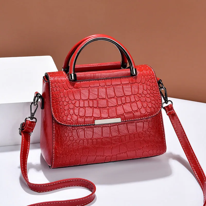 Crocodile Vintage Crossbody Bag