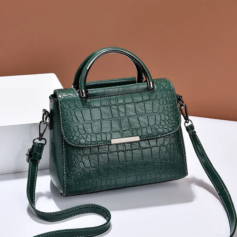 Crocodile Vintage Crossbody Bag
