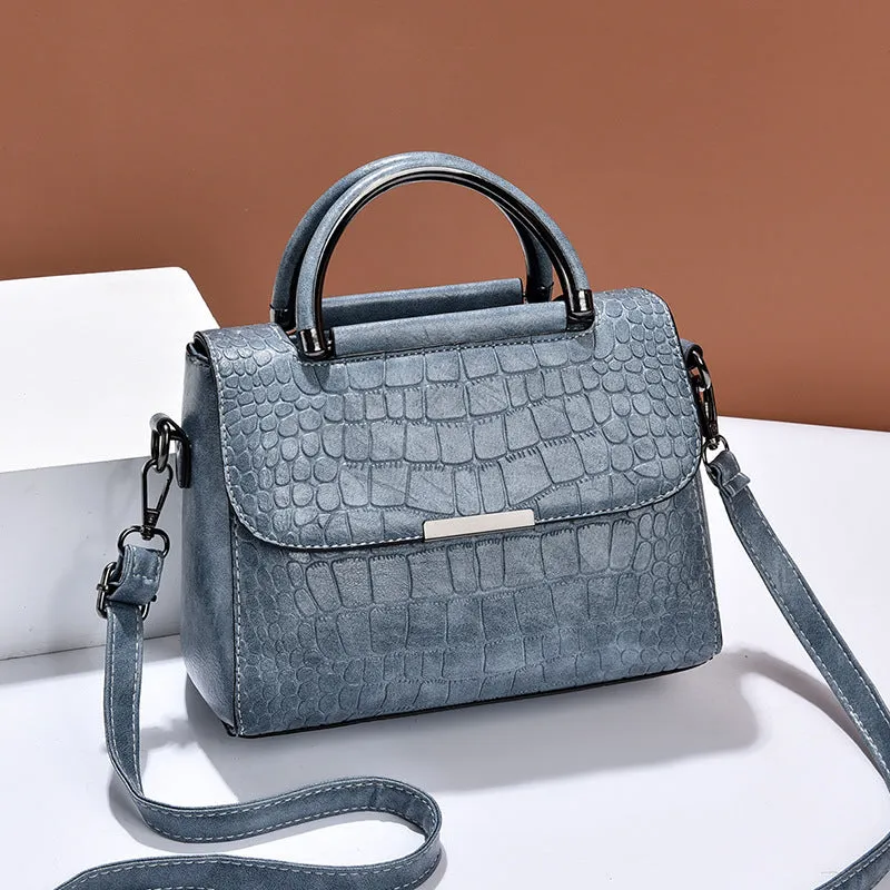 Crocodile Vintage Crossbody Bag
