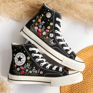 Custom Embroidered Converse Sneakers