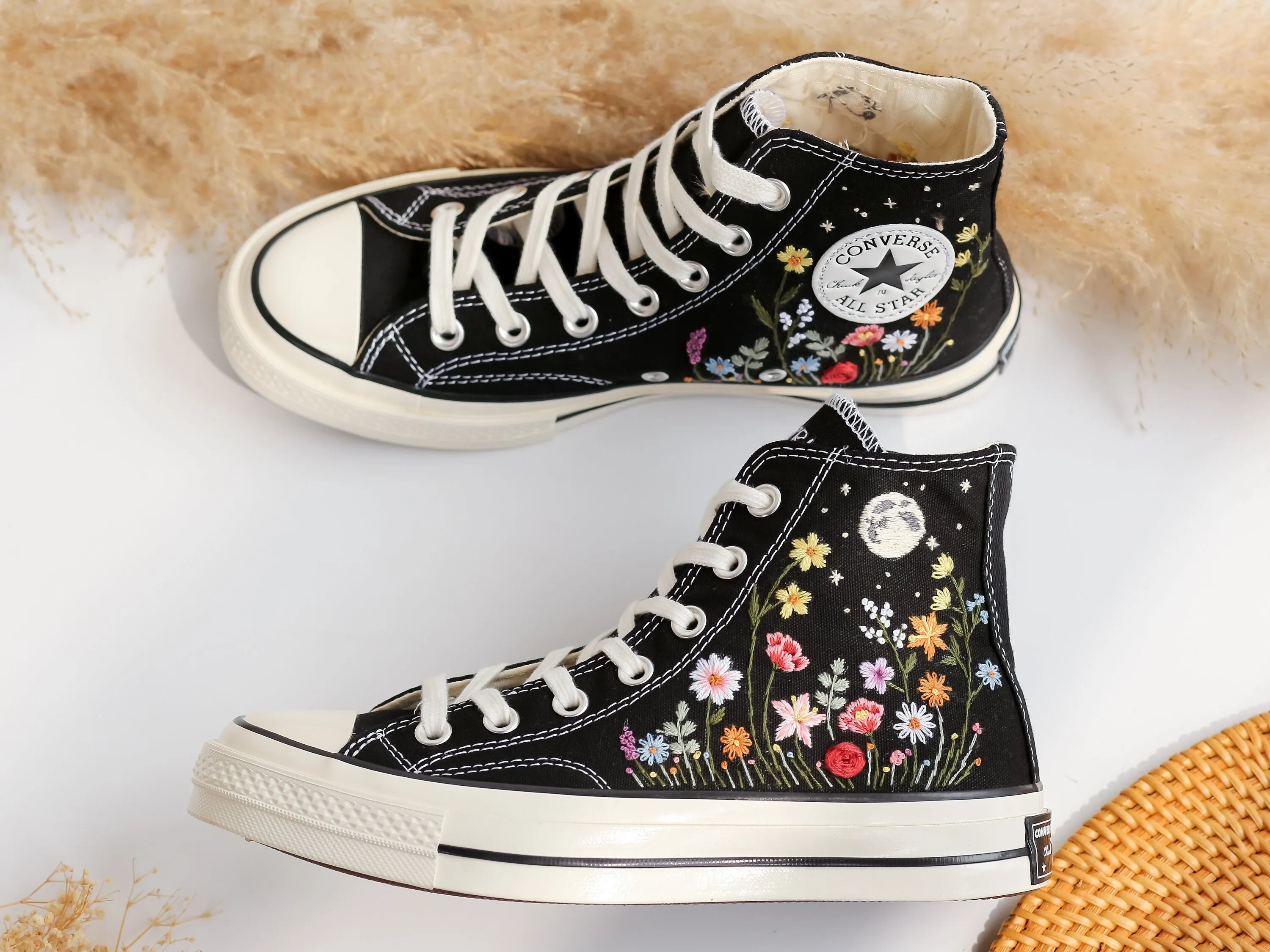 Custom Embroidered Converse Sneakers