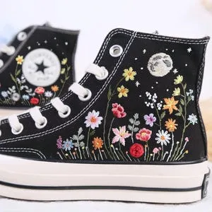 Custom Embroidered Converse Sneakers