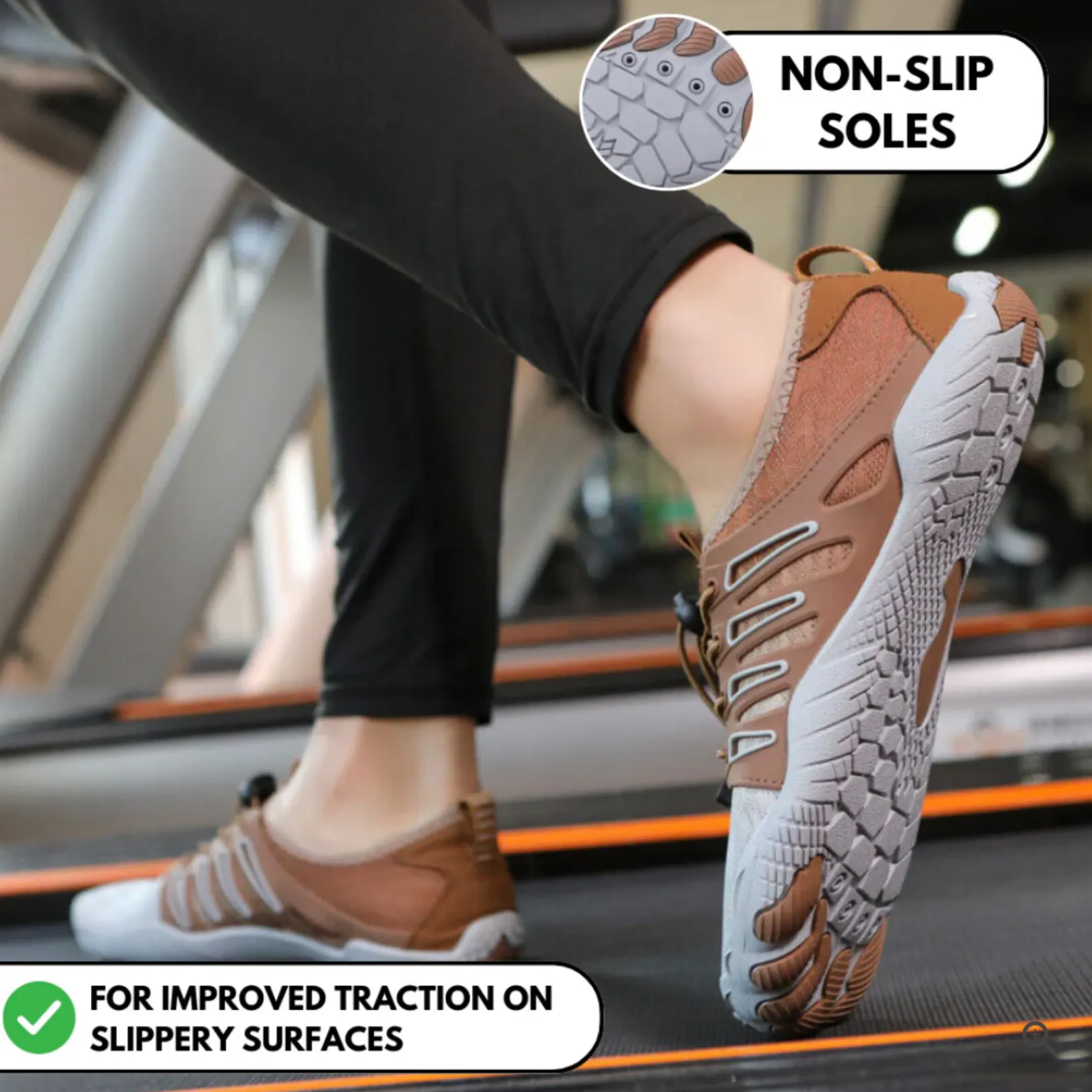 Cuzcare Ortho Barefoot Shoes Women | Non-slip Nature Comfort Lightweight Shoes