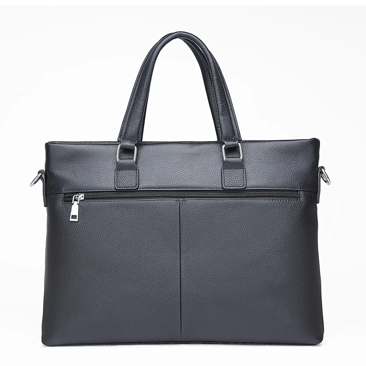 DENIM Man Business Briefcase Bag Split Leather High Quality Men office Bags