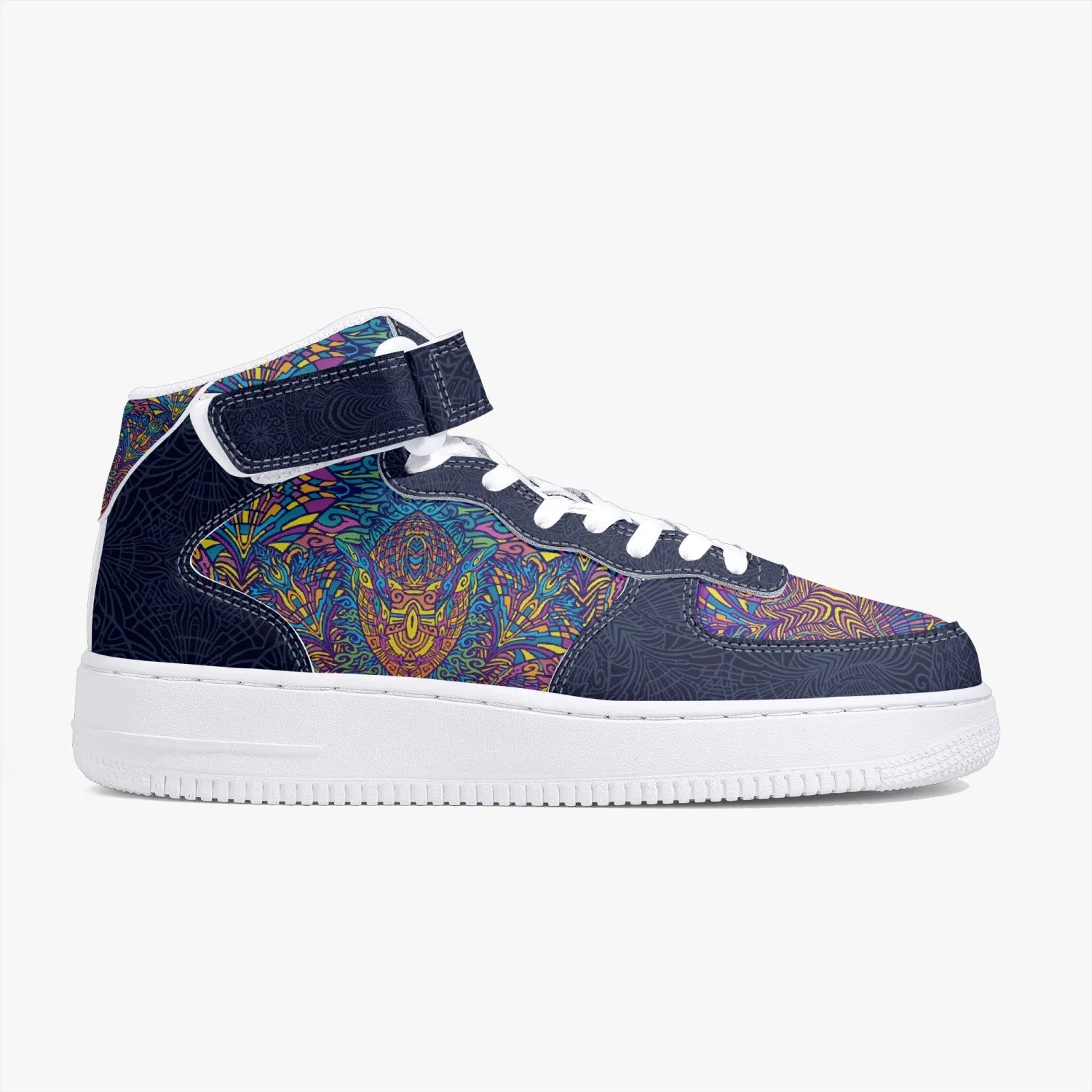 Dolphin Totem High-Top Sneakers