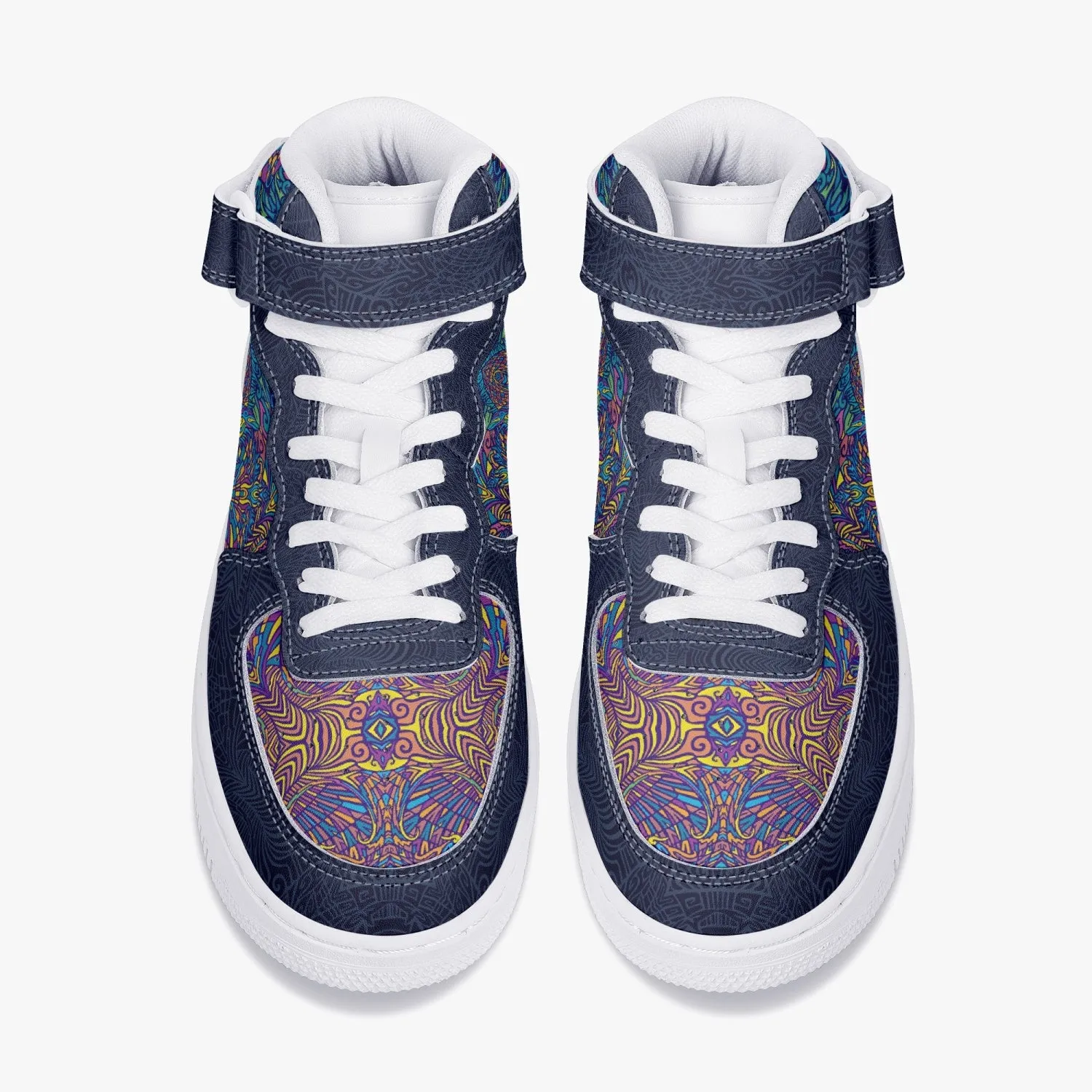 Dolphin Totem High-Top Sneakers
