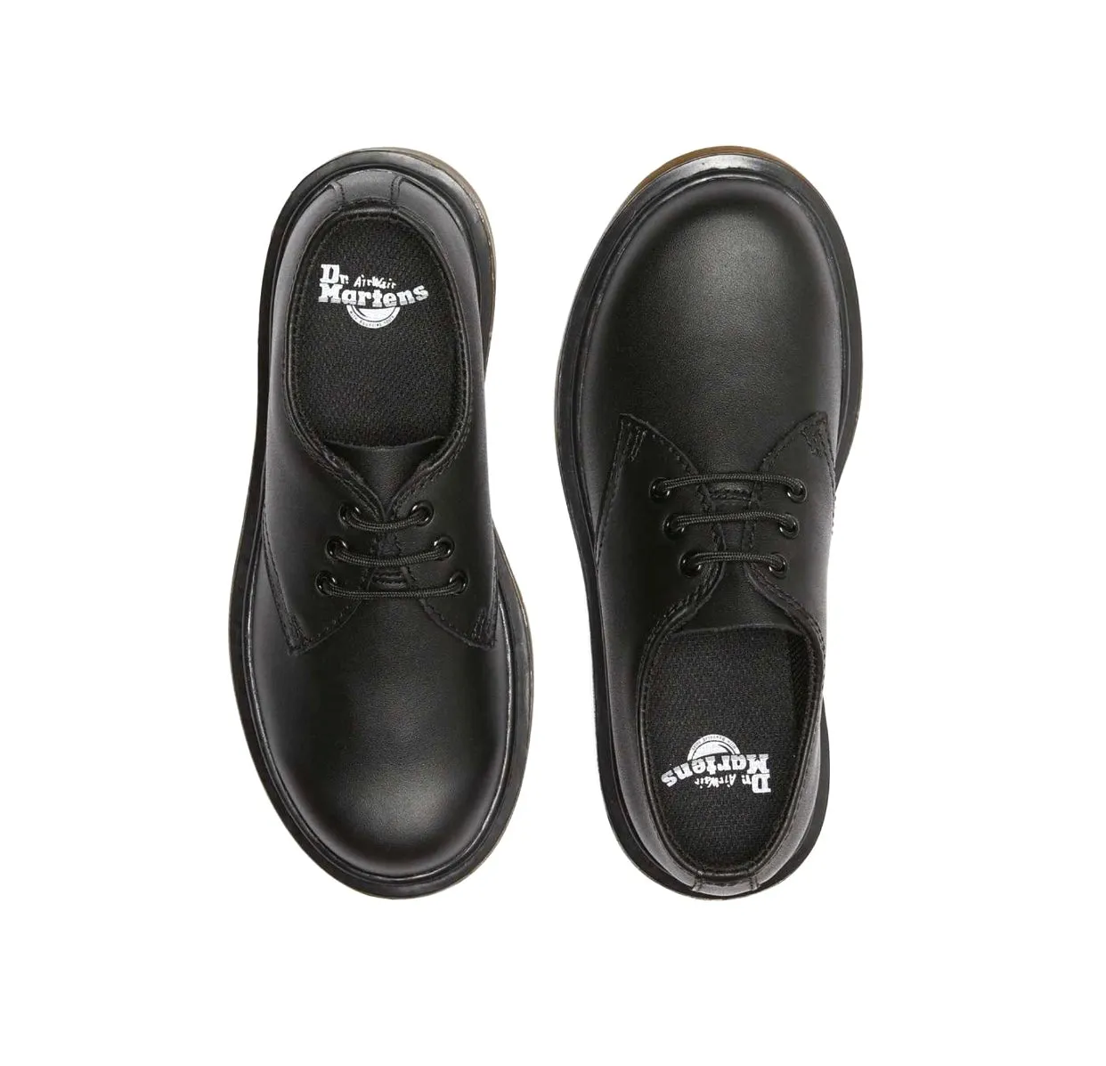 Dr. Martens 1461 Everley Black Softy T Junior 3 Eyelet Shoe