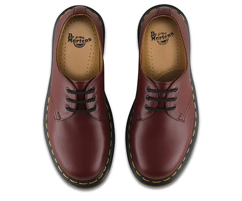 Dr Martens Cherry Red Smooth Leather Shoe 11838600