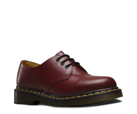 Dr Martens Cherry Red Smooth Leather Shoe 11838600