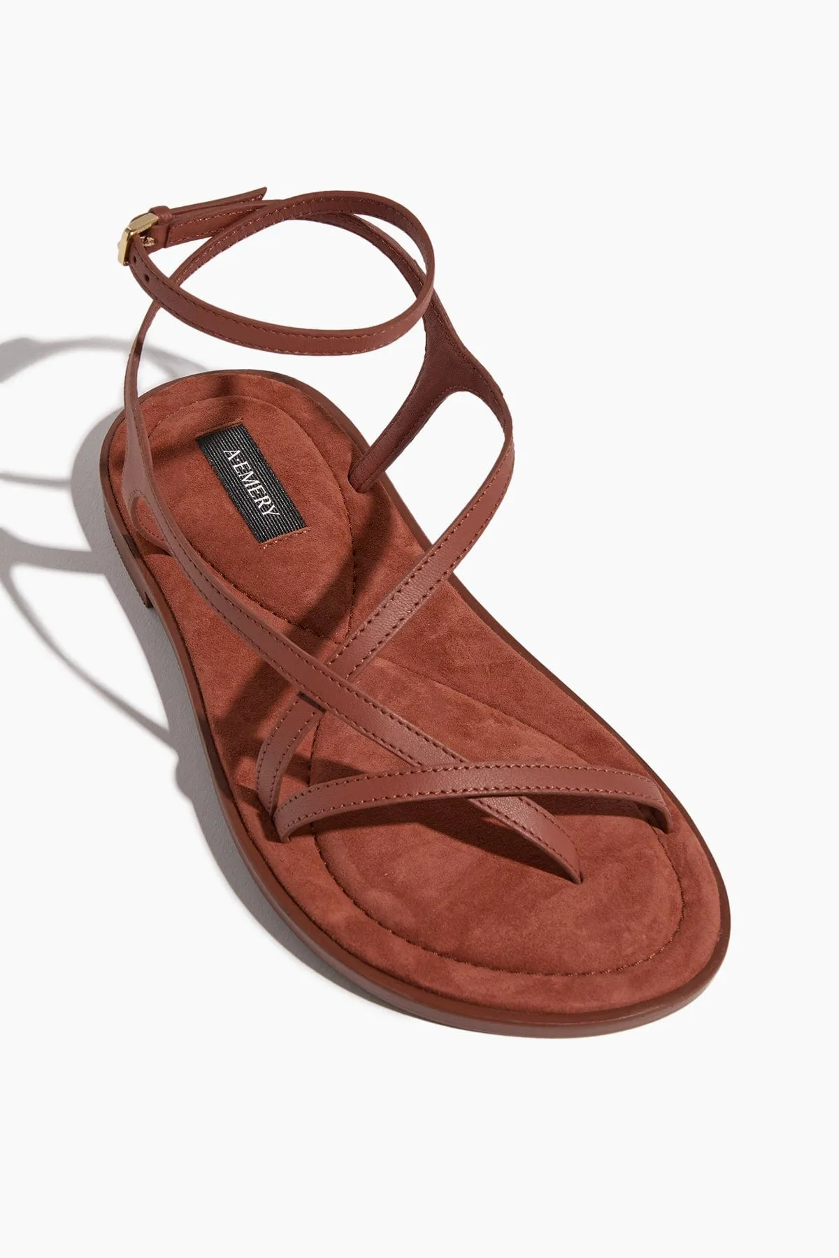 Edna Sandal in Sienna Suede
