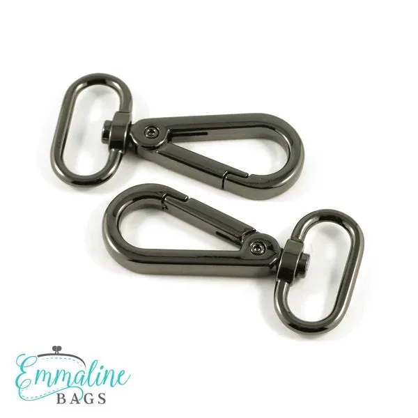 Emmaline Swivel Snap Hook - 1" Flat Hook Profile
