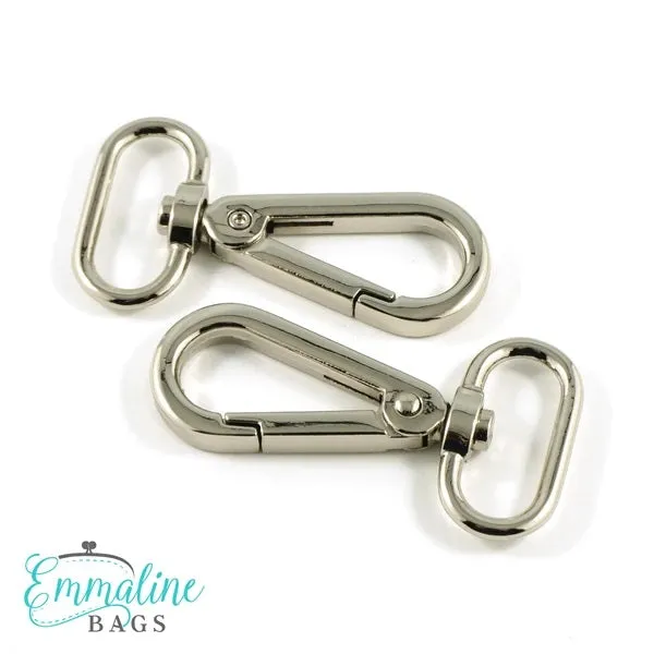 Emmaline Swivel Snap Hook - 1" Flat Hook Profile