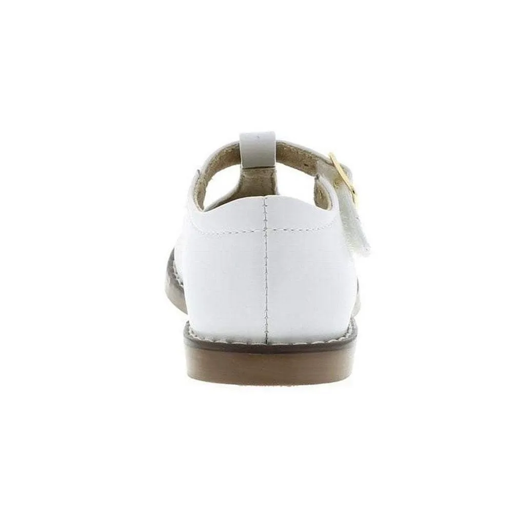 Footmates Sherry Mary Jane Shoe White