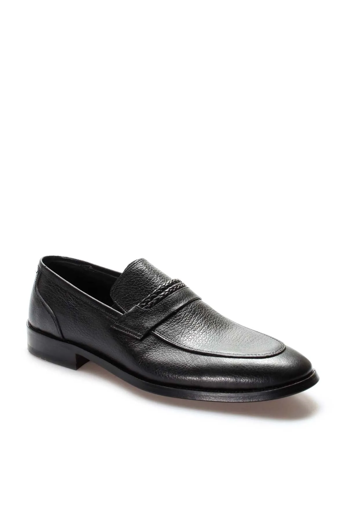 FST Genuine Leather Lace-up Men's Classic Shoes 932MA301 Black - Rome